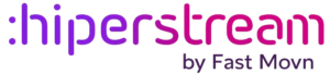 Logotipo da hiperstream by Fast Movn